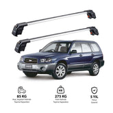 SUBARU FORESTER 1997-2002 TRX2 Thunder Carrier Barres transversales pour galerie de toit 2 barres